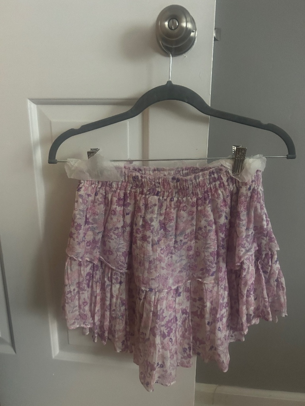 Loveshackfancy floral skirt